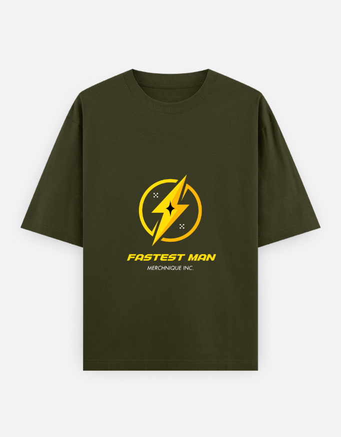 Fastest MAN | Unisex Oversized Classic T-Shirt